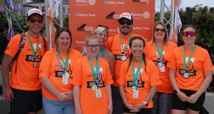 The Guernsey Saffery Walk 2024 - and our fastest ladies!