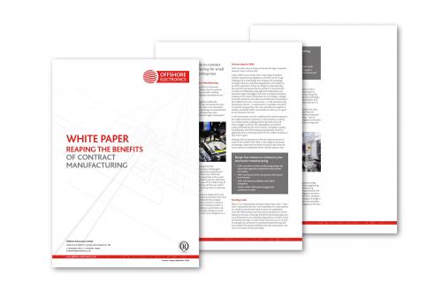 Reaping the benefits of contract manufacturing with new Offshore Electronics white paper